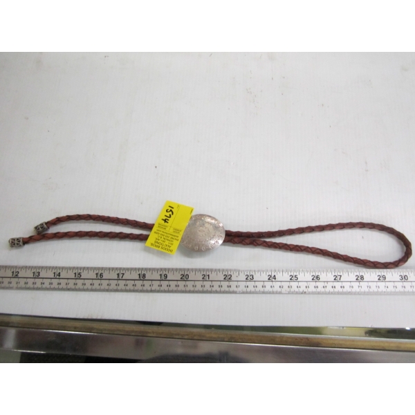 NAVAJO BOLO TIE - MARKED