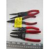 Image 1 : 3 BLUEPOINT SNAP RING PLIERS & WIRE STRIPPER SET
