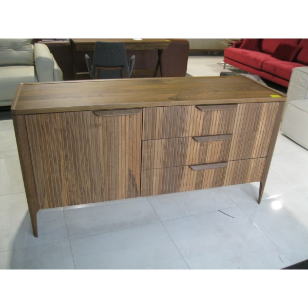 3 DRAWER SINGLE DOOR SIDEBOARD CABINET