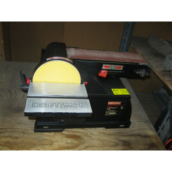 CRAFTSMAN 4"X6" BELT DISC SANDER
