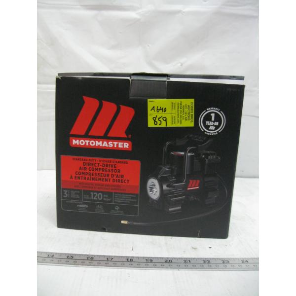 NEW MOTOMASTER MINI AIR COMPRESSOR