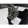 Image 3 : LG. STERLING SILVER .925 RING W/COLORED STONES, 24G, SZ 11