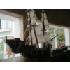 Image 3 : WOODEN SAILING SHIP & BAROMETER