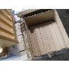 Image 4 : PALLET OF ASST. WOOD ITEMS: CORNERS, VINYL FLOORING, ETC.