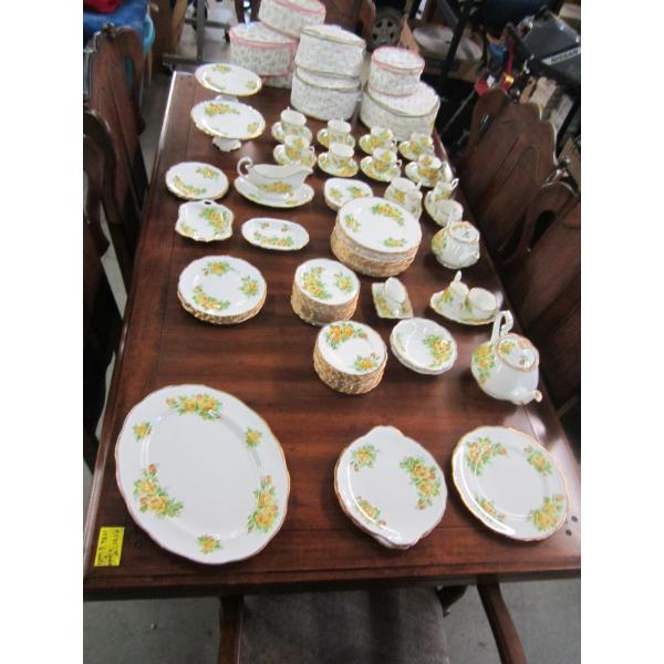 LG. LOT OF ROYAL ALBERT TEA ROSE CHINA