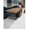 Image 2 : WOOD 3 DRAWER DESK W/PLEXIGLASS LEG