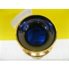Image 3 : GOLD & PAINTED EMBOSSED OVER COBALT BLUE GLASS