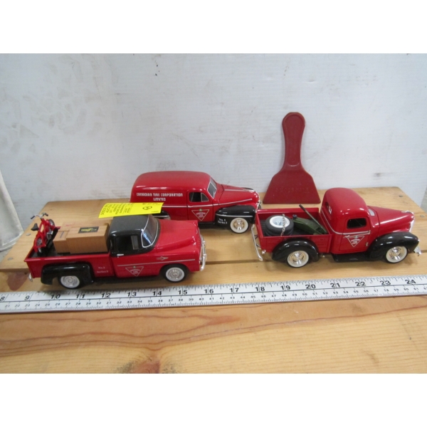 3 DIECAST CANADIAN TIRE TRUCKS
