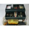 Image 3 : TACKLEBOX W/ASST. CONTENTS - KNIFE, SCALES, TACKLE, ETC.