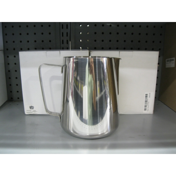 3 STAINLESS STEEL WATER PITCHERS