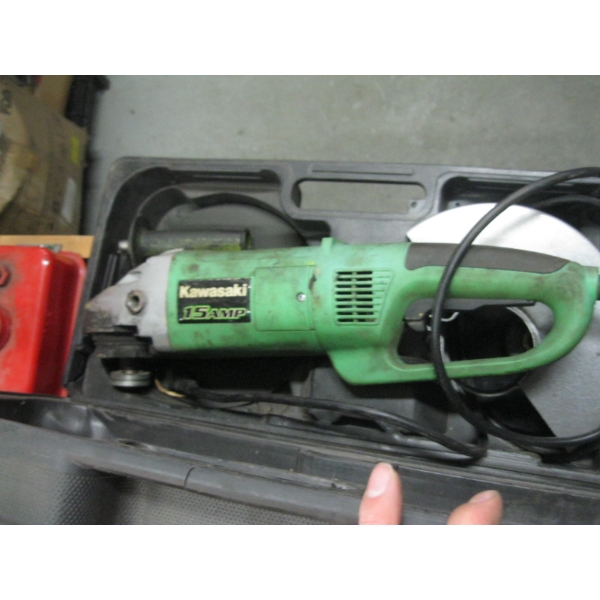 KAWASAKI LG. ANGLE GRINDER