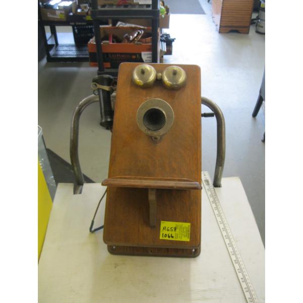 OAK CASED TELEPHONE