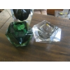 Image 2 : 3 PIECES OF MCM MURANO SOMMERSO GLASS