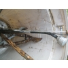 Image 2 : RUBBERMAID GARBAGE CAN W/MISC. PADDLE, PRUNERS, ETC.