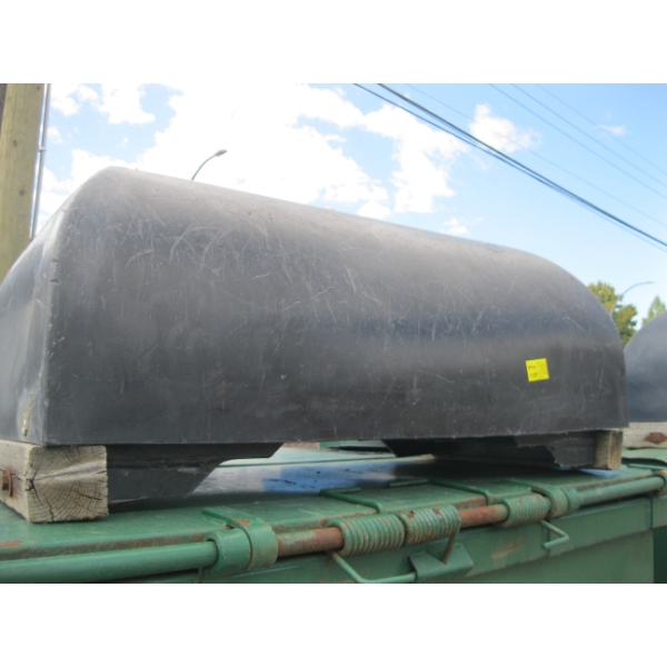 BLACK PLASTIC TANK