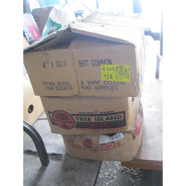 2 BOXES OF NAILS