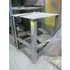 Image 2 : SMALL METAL TABLE, APPROX. 2'X2'