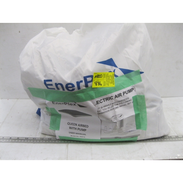 ENERPLEX QUEEN AIR BED W/PUMP