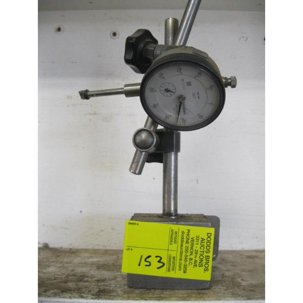 MAGNETIC MOUNT W/DIAL GUAGE
