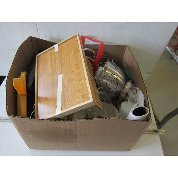 BAKEWARE, STRAINERS, ETC.