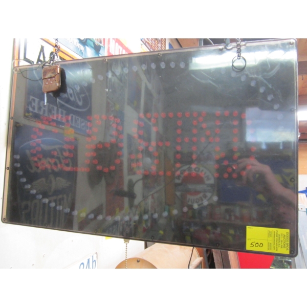 LIGHTED OPEN SIGN