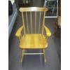 Image 1 : WOODEN ROCKING CHAIR