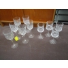 Image 1 : 10 CRYSTAL WINEGLASSES