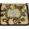 Image 1 : SILVER .925 CHARM BRACELET W/ASST. CHARMS, 40G