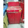 Image 1 : SM. SINGLE DRAWER W/LOWER CABINET METAL STORAGE BOX