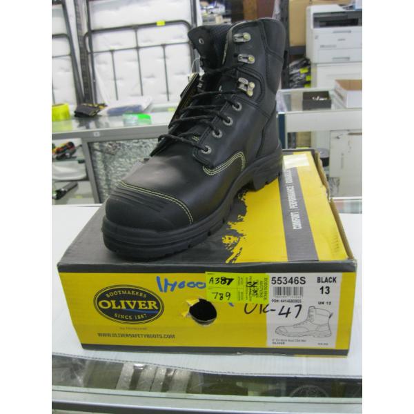 PAIR OF SZ 13 OLIVER 6" EH WORKBOOTS
