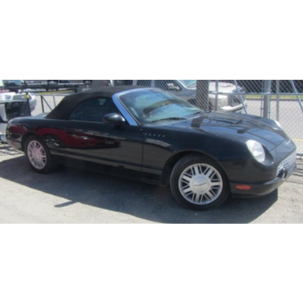 2002 FORD TBIRD 2DR CONVERTIBLE, VIN 1FAHP60A32Y107418, KMs 172,547