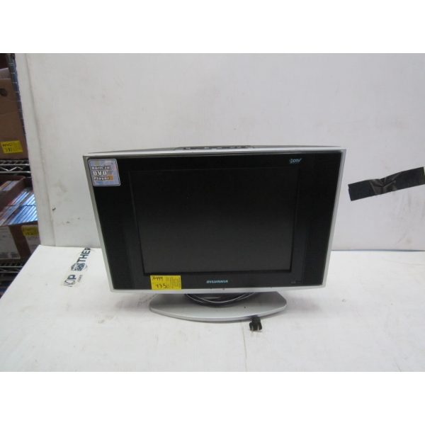 SYLVANIA TV W/BUILT IN DVD PLAYER