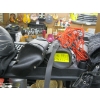 Image 1 : 2 LEATHER MOTORCYCLE BAGS & A BUNGEE NET