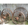 Image 1 : 4 SPOKED METAL WHEELS