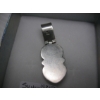 Image 3 : SILVER .925 PENDANT W/BLUE STONES