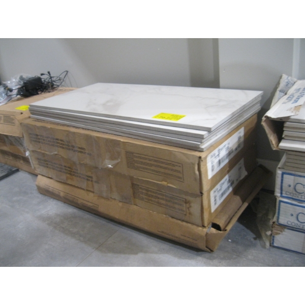 3+ BOXES OF 24"X12" TILES