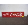 Image 1 : ENAMELED METAL COCA COLA SOLD HERE SIGN