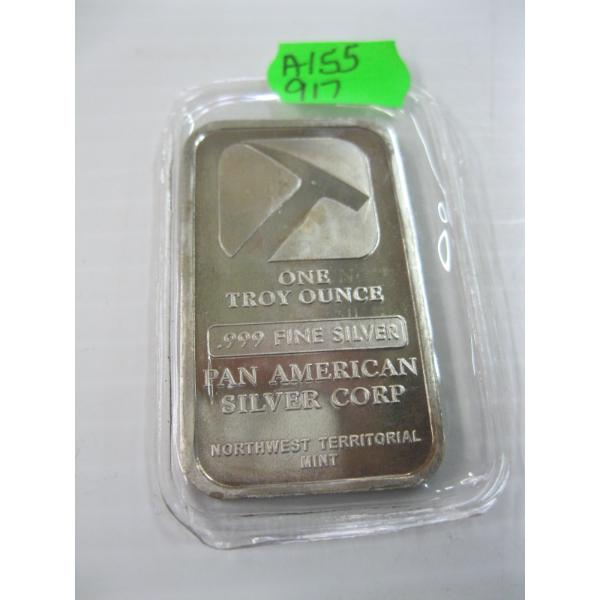 1 OZ. .999 SILVER BAR W/MINER'S HAMMER (TAX EXEMPT)