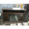 Image 2 : FIREPLACE HEATER SURROUND UNIT W/SIDE CABINET DOORS