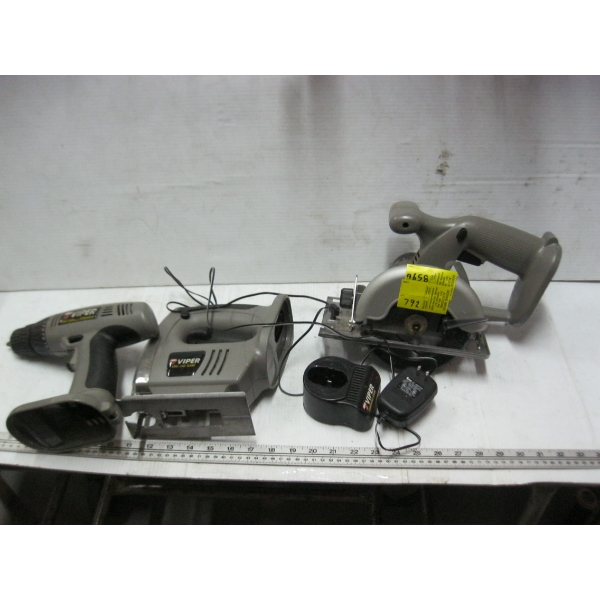 VIPER CORDLESS TOOL SET - NO BATTERIES