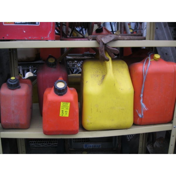 5 JERRY CANS