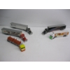 Image 1 : 5 HO SCALE SEMI TRUCKS & TRAILERS