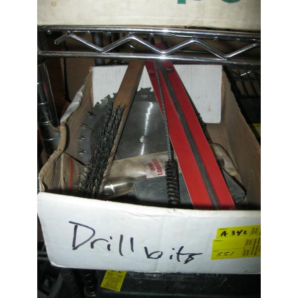 MISC. DRILL BITS, SAWBLADES, ETC.