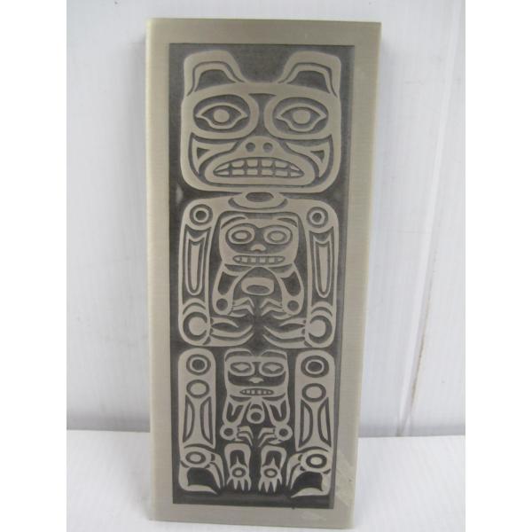 WOOD W/METAL FACE BEAR MOTHER