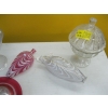 Image 2 : VINTAGE GLASSWARE - CRANBERRY GLASS, ETC.