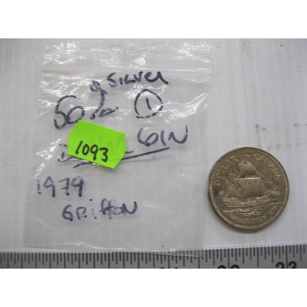 50% SILVER CANADIAN 1979 COIN
