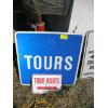 Image 1 : TOURS & 3 SMALL TOUR ROUTE SIGNS