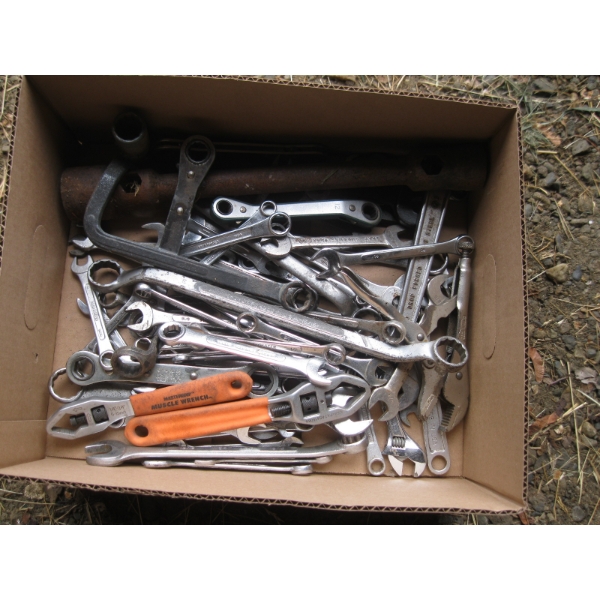 ASST. WRENCHES, VISE GRIPS, ETC.