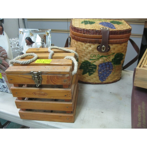 PICNIC GASKET & BOCCE BALL HOLDER