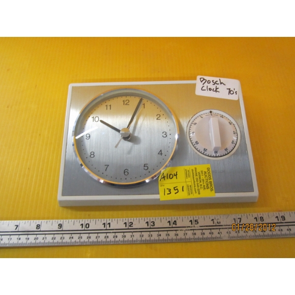 BOSCH CLOCK FROM THE 70s